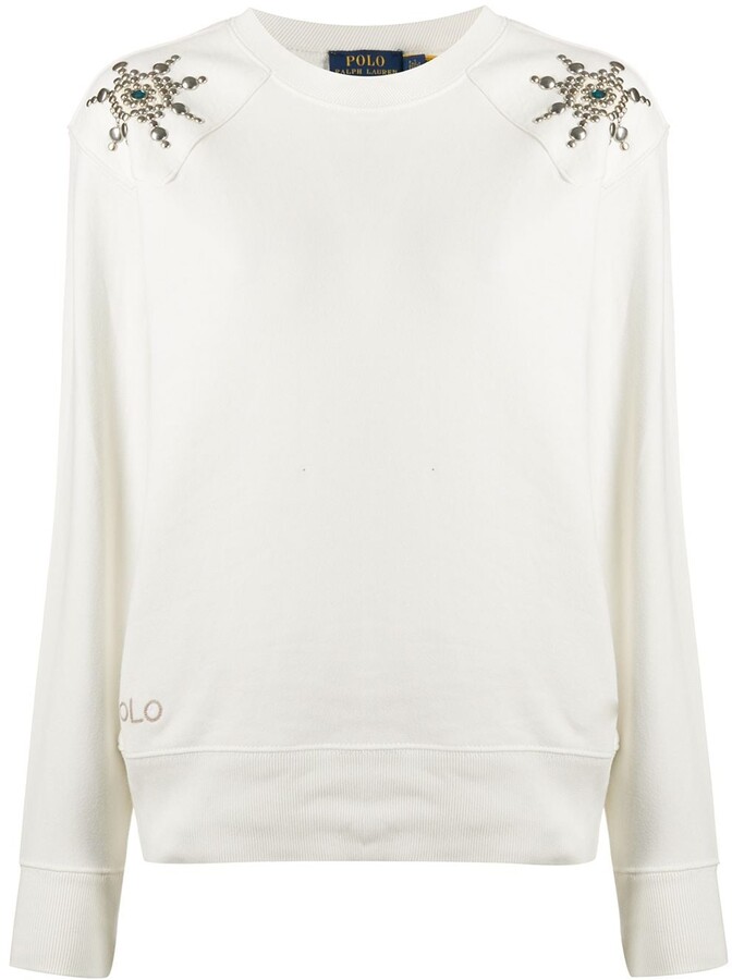 polo sweatshirt womens