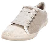 Thumbnail for your product : Lanvin Canvas Low-Top Sneakers