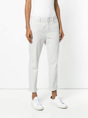 James Perse straight leg cropped trousers