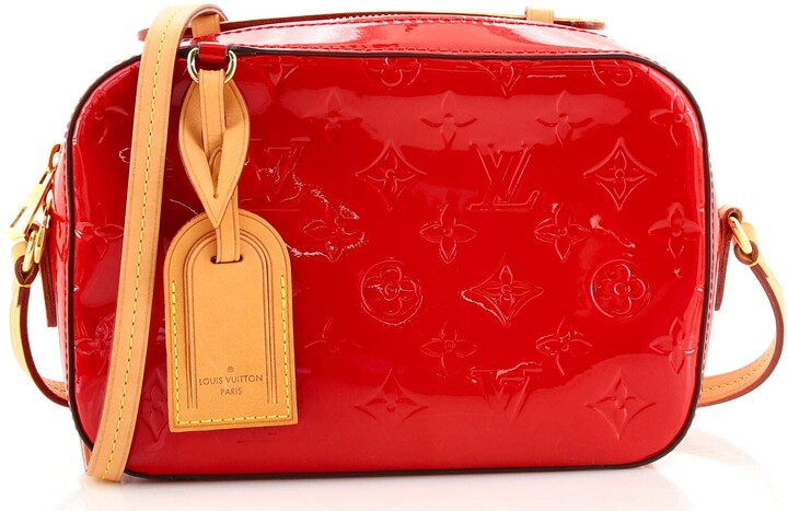 Louis Vuitton Santa Monica Crossbody Bag Monogram Vernis at 1stDibs