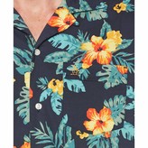 Thumbnail for your product : Original Penguin Hibiscus Print Camp Collar Shirt