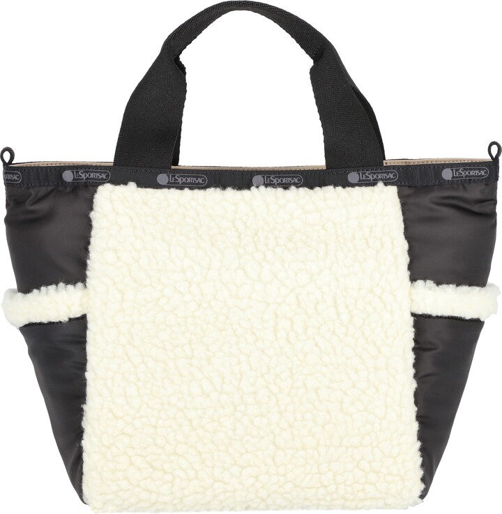Le Sport Sac Faux Shearling Tote Bag