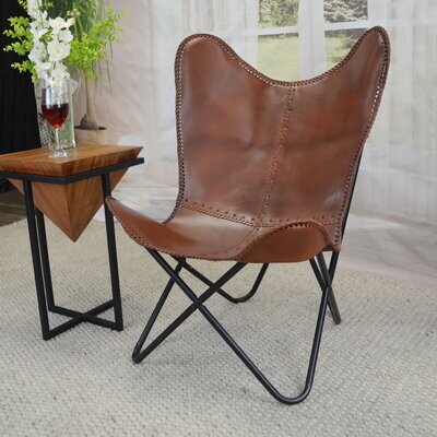 Leather Butterfly Chair | Shop The Largest Collection | ShopStyle