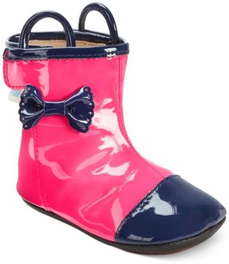 Robeez Mini Shoez Baby Girls' Sweet Suzie Rain Boots
