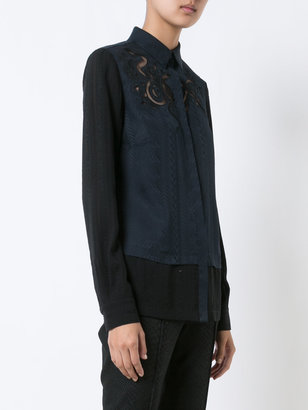 Yigal Azrouel embroidered blouse