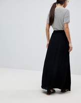 Thumbnail for your product : ASOS Petite Design Petite Crinkle Maxi Skirt With Box Pleat