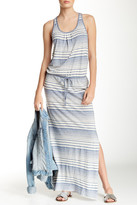 Thumbnail for your product : C&C California Striped Drawstring Maxi Dress