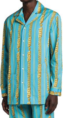 Versace Chainlink Pajama Shirt