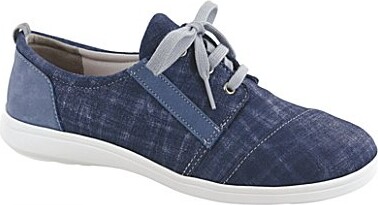 SAS Marnie Plaid Lace Up Sneakers