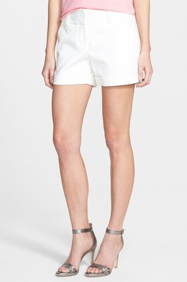Vince Camuto Flat Front Cuff Stretch Short