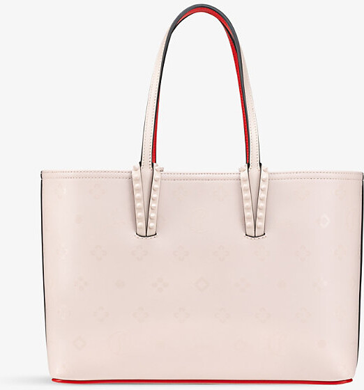 Christian Louboutin Womens Leche Cabata Small Leather Tote bag - ShopStyle
