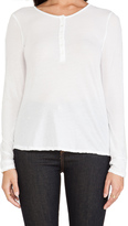 Thumbnail for your product : James Perse High Gauge Jersey Henley