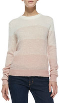 Thumbnail for your product : Joie Dorianna Shadow-Stripe Knit Sweater