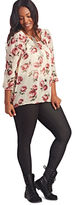 Thumbnail for your product : Wet Seal Floral Crossed Back Top