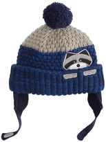 Thumbnail for your product : First Impressions Baby Boys' Raccoon Knit Beanie
