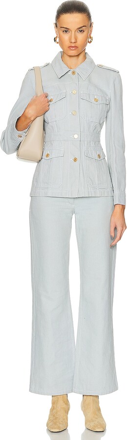 Celine Jacket & Wide Leg Set in Grey