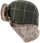 Thumbnail for your product : Jeff & Aimy Men Women Winter Trapper Hat Faux Fur Ushanka Russian Hunting Hat Warm Aviator Bomber Hat Outdoor Snow Ski Hat Ear Flap Blue 54-58CM