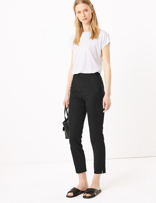 Marks and Spencer Mia Slim Cotton Trousers