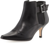 Thumbnail for your product : Donald J Pliner Leather Ankle Boot, Black