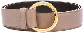 Loro Piana circle buckle belt - women - Calf Leather - 95