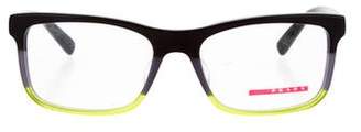 Prada Sport Multicolor Square Eyeglasses