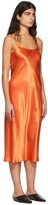 Thumbnail for your product : Vince Orange Acetate Midi Dress