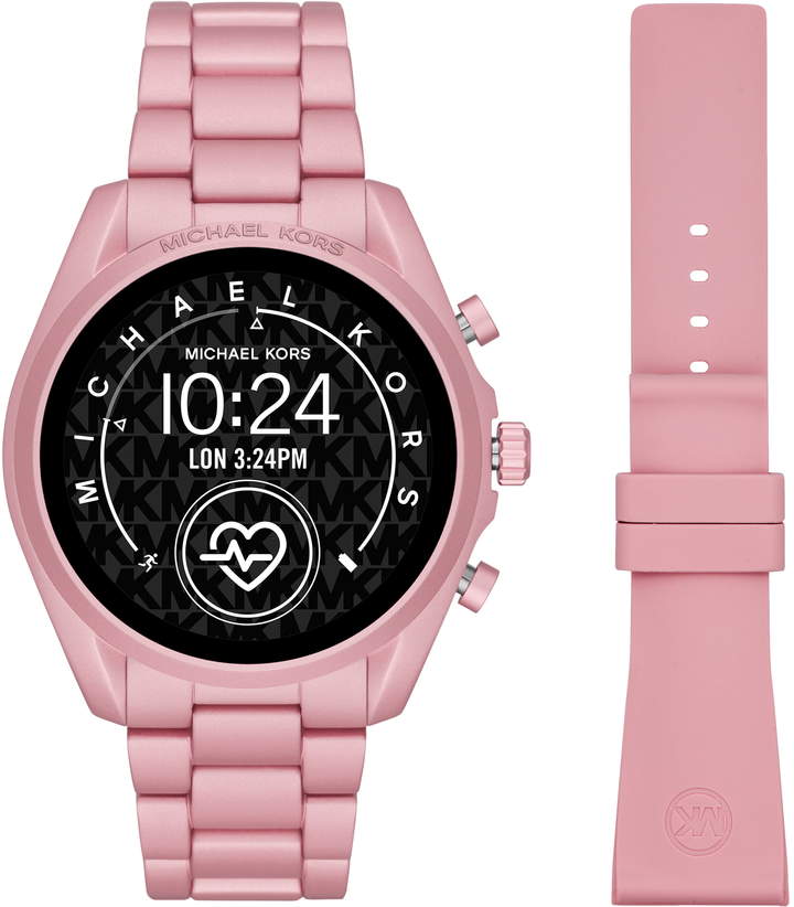 michael kors bradshaw smartwatch silver