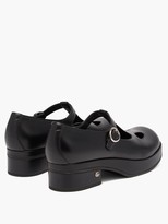 Thumbnail for your product : Gucci Vanda Leather Mary Jane Pumps - Black