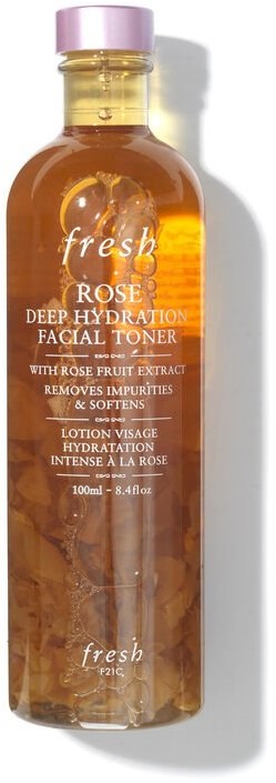 fresh rose deep hydration facial toner 100ml