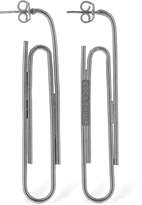 Thumbnail for your product : Gogo Philip Studio Matte Silver Paper Clip Earrings