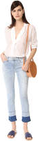 Thumbnail for your product : Hudson Zoeey Mid Rise Cropped Jeans
