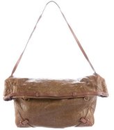 Thumbnail for your product : Jerome Dreyfuss Fold-Over Leather Shoulder Bag