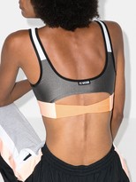 Thumbnail for your product : P.E Nation Side Runner colour-block sports bra