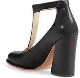 Thumbnail for your product : See by Chloe 'Aggie' T-Strap Leather Pump
