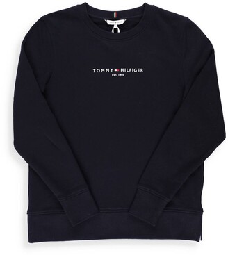 Tommy Hilfiger Femme Vêtements Pulls & Gilets Pulls Sweatshirts Sweat à capuche court Tommy 85 logo signature 