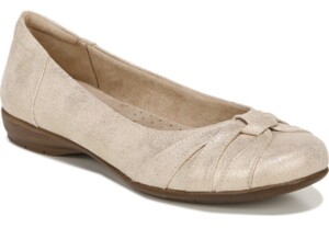 naturalizer gold flats