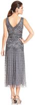 Thumbnail for your product : Pisarro Nights Sleeveless Beaded Gown