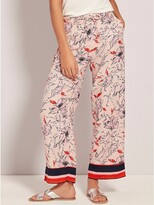 Thumbnail for your product : M&Co JDY floral wide leg trousers