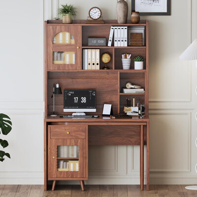 Inbox Zero Computer Desk (Walnut)