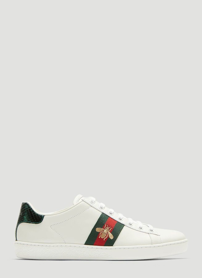 gucci shoes with a bee