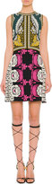 Thumbnail for your product : Valentino Mixed-Print Sleeveless Dress