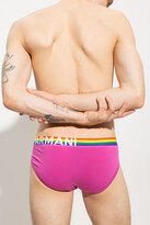 Thumbnail for your product : Emporio Armani Briefs With Logo Men's Pink