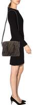 Thumbnail for your product : Fendi Leather-Trimmed Zucca Canvas Satchel