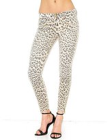 Thumbnail for your product : Current/Elliott Current Elliott Current Elliott The Soho Zip Stiletto in Stone Leopard