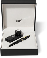 Thumbnail for your product : Montblanc Meisterstück 149 Gold Fountain Pen with Ink Pot