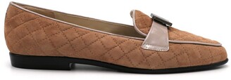 Amalfi by Rangoni Ortisei Quilted Pointed Toe Flat