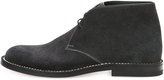 Thumbnail for your product : Bottega Veneta Suede Lace-Up Ankle Boot, Dark Gray