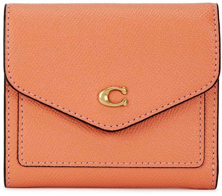 blue coach wallet women's