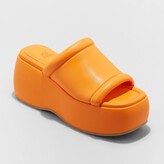 Thumbnail for your product : Wild Fable Women's Alanna Slide Wedge Heels Orange 8