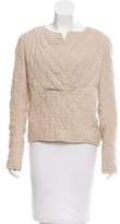 Thumbnail for your product : Theyskens' Theory Quilted Pullover Sweater